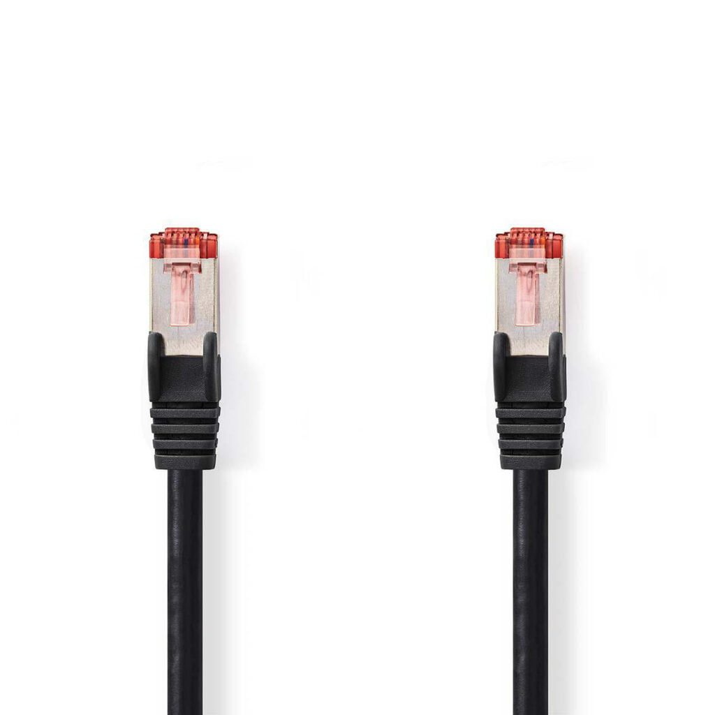cablu sftp cat6 30m negru rj45 tata rj45 tata nedis