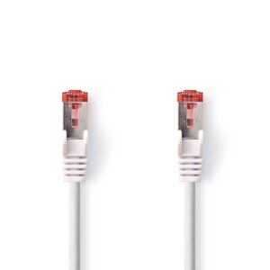 cablu sftp cat6 75m rj45 tata rj45 tata alb nedis