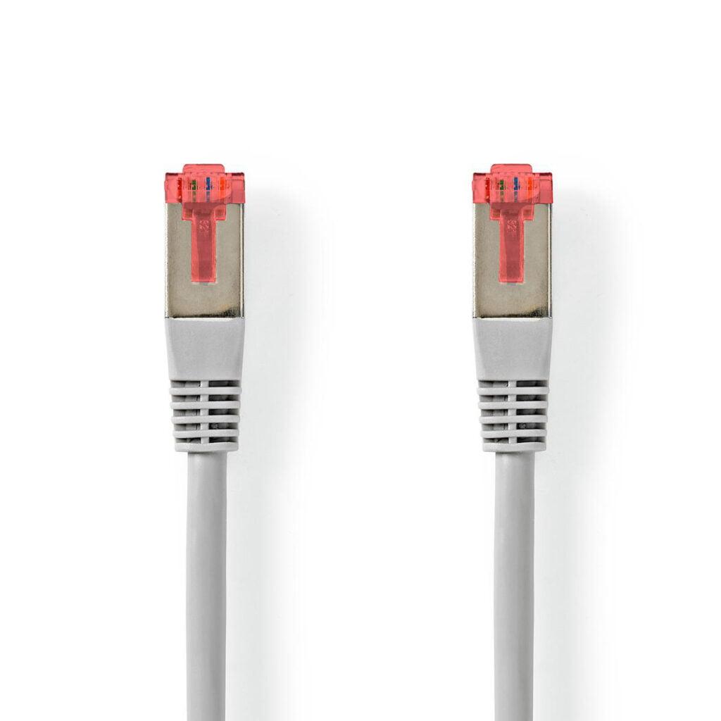 cablu sftp nedis cat6 patch cord 10m gri