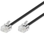 cablu telefon 6m rj11 6p4c negru goobay