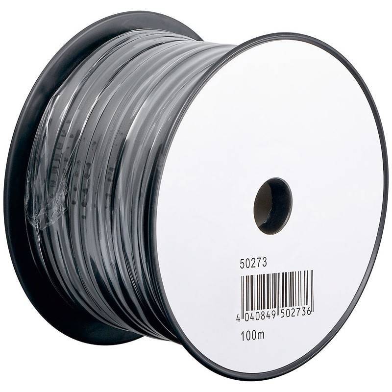 cablu telefonic 4 fire plat cupru awg 30 negru goobay 1