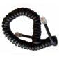 cablu telefonic rj10 spiralat 21m negru