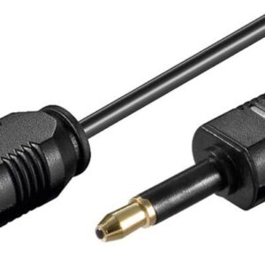 cablu toslink la 35 mm mini toslink 2m goobay