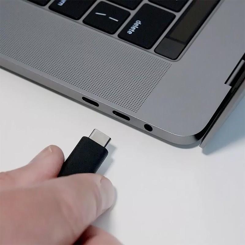 cablu type c 1m pearl editon negru v tac 3