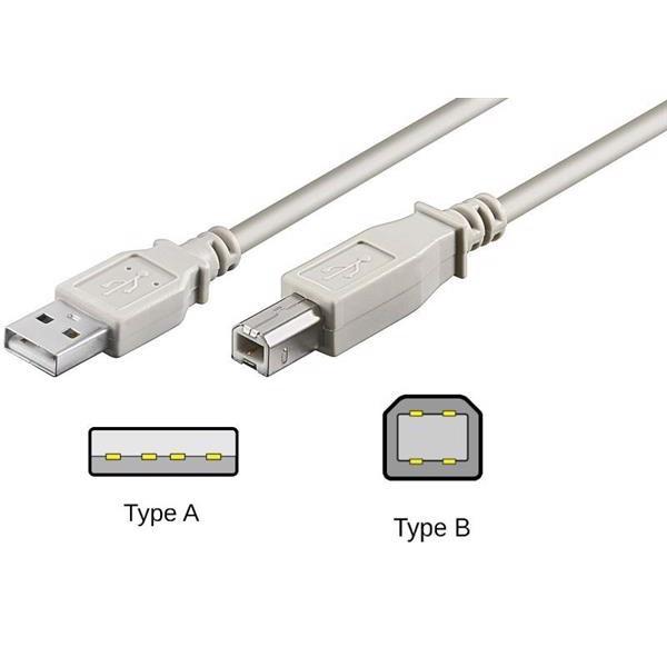 cablu usb 20 a la usb b impimanta 18m crem micro connect gembird 1