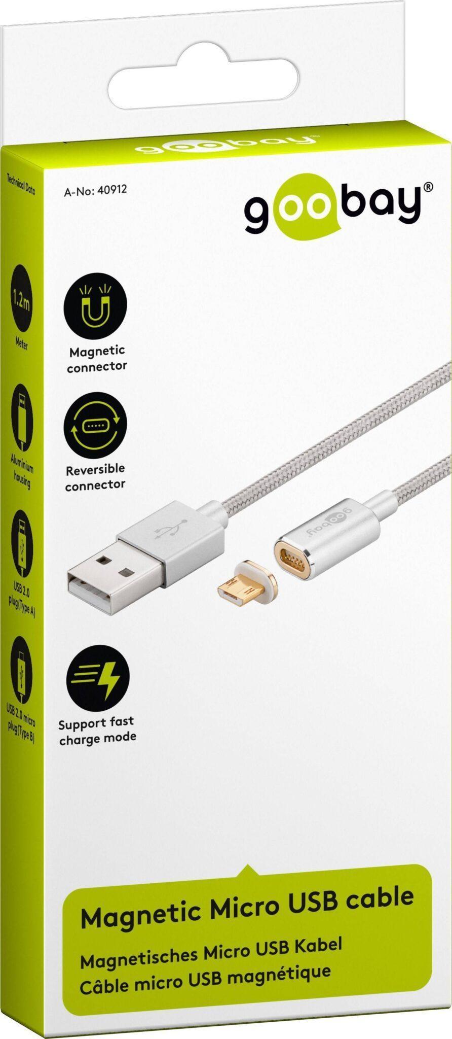 cablu usb 20 cu mufa magnetica micro usb 12m argintiu goobay 1 scaled