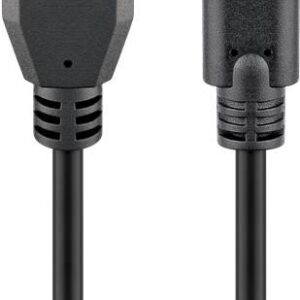 cablu usb 20 tata la usb type c tata 05m negru goobay