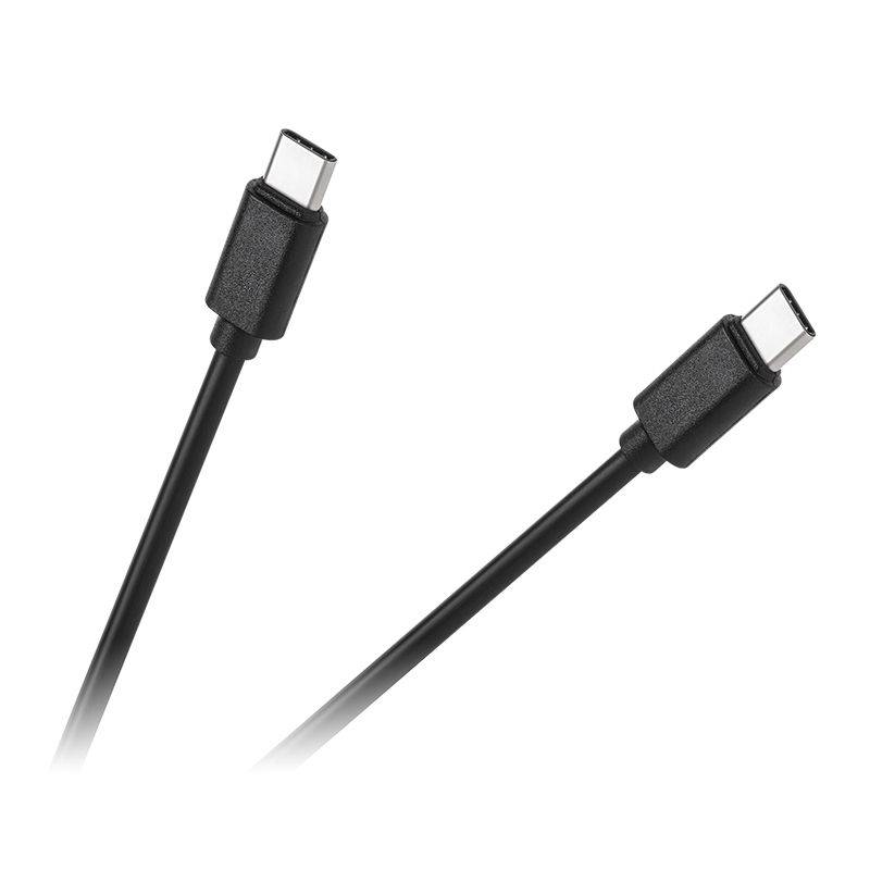 cablu usb 20 type c tata type c tata negru 1m m life