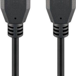 cablu usb 30 5m usb a tata usb a tata superspeed 5gbit s negru goobay