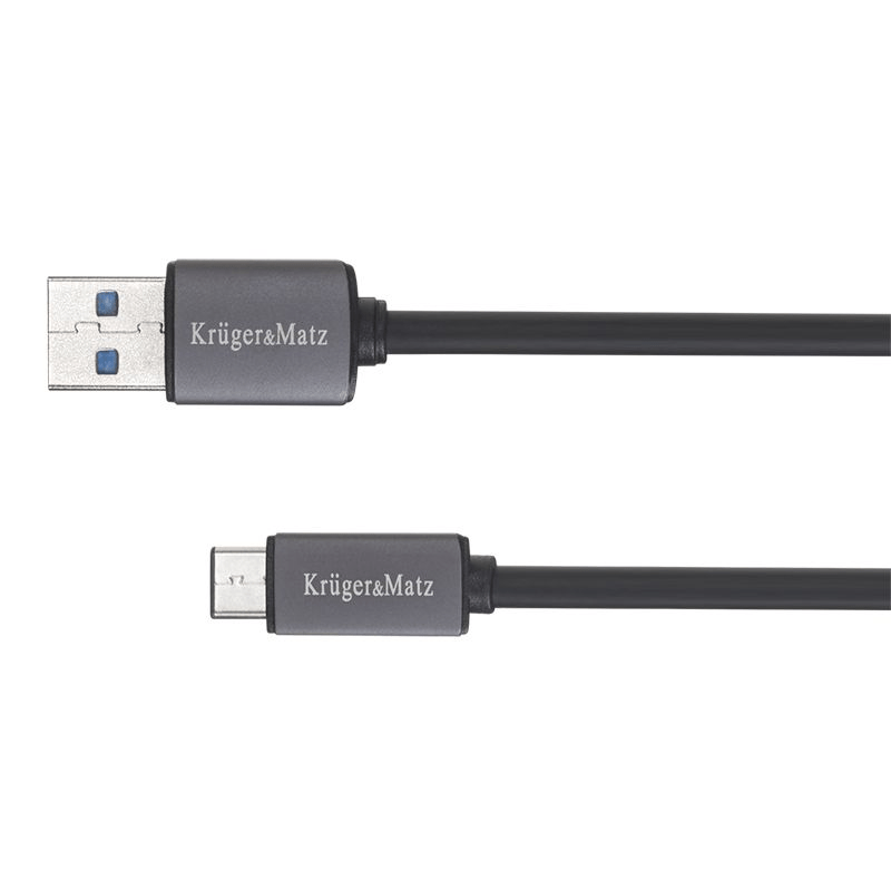 cablu usb 30 cu usb type c 1m profesional krugermatz