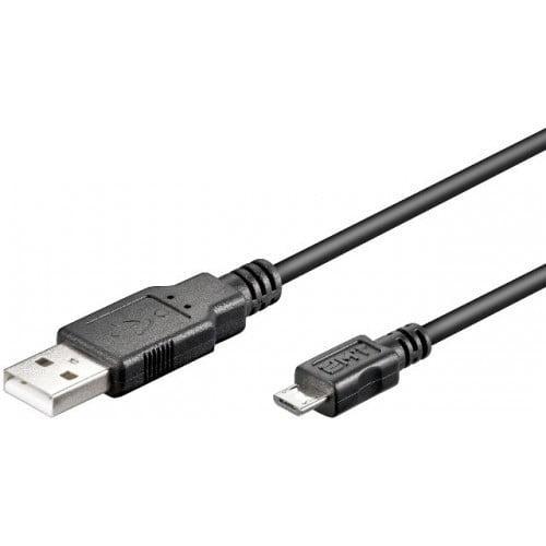 cablu usb a tata la micro usb 60cm goobay 1