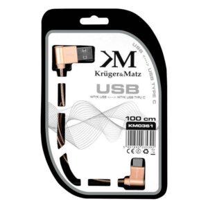 cablu usb a usb type c 1m krugermatz 1