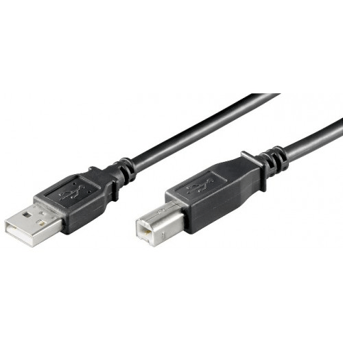 Cablu USB imprimanta 3m USB-A - USB-B Goobay