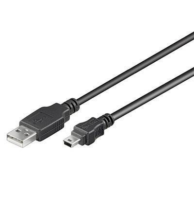 cablu usb la mini usb 15m goobay 1
