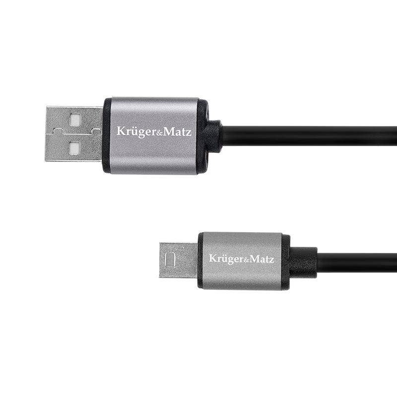 cablu usb mini usb 1m basic krugermatz