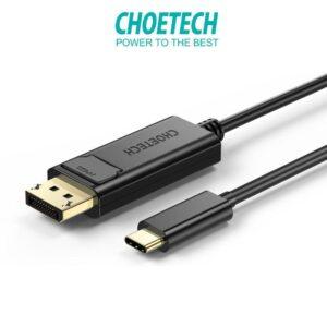 cablu usb type c displayport choetech xcp 1801 18m negru 1