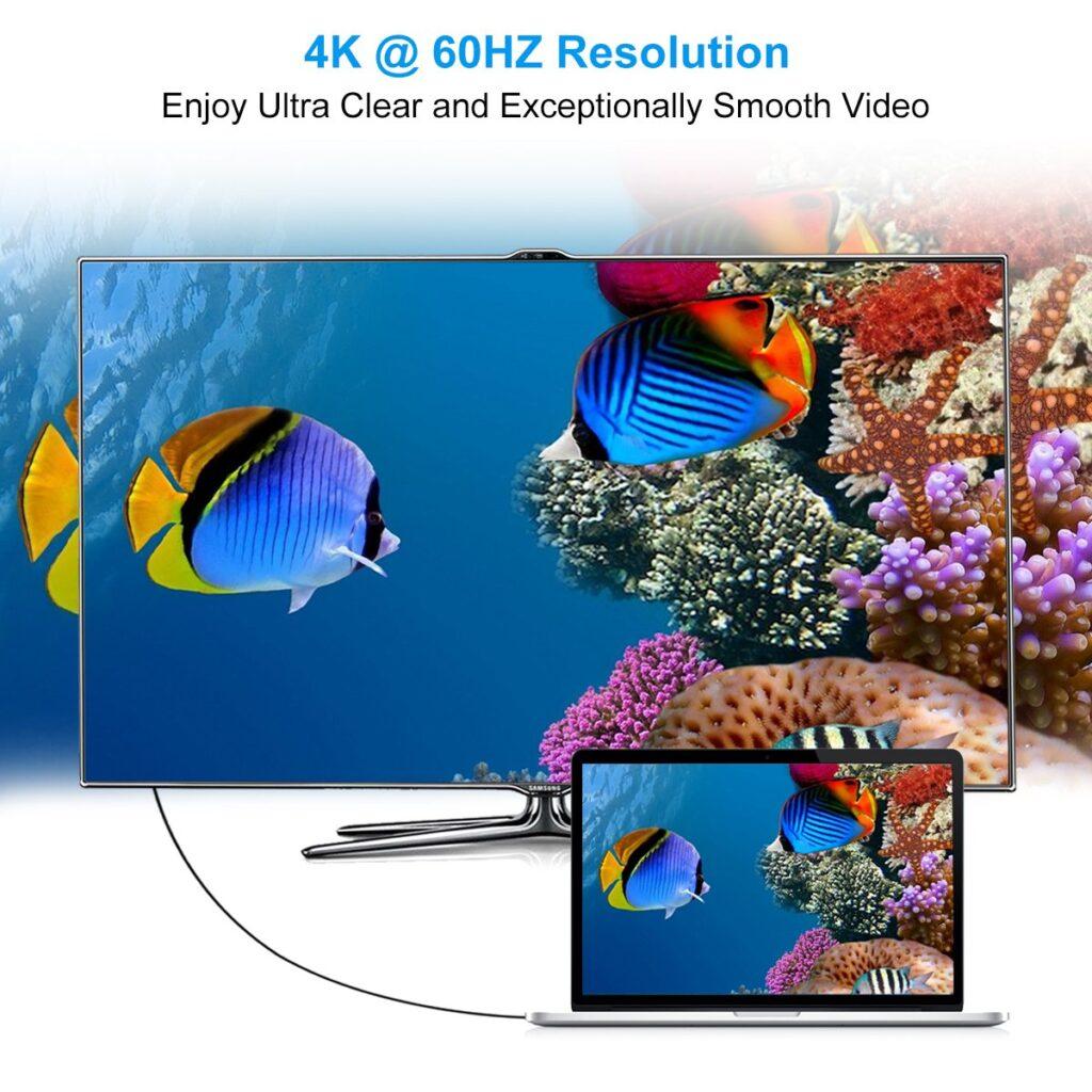 cablu usb type c displayport choetech xcp 1801 18m negru 7