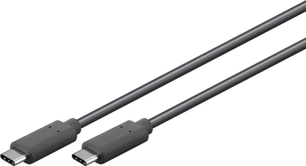 cablu usb type c generatia 1 tata tata 15m negru goobay 1