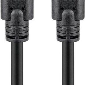 cablu usb type c generatia 1 tata tata 15m negru goobay