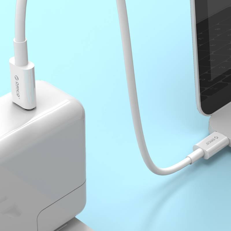 cablu usb type c tata tata 1m alb orico bcu 10 1