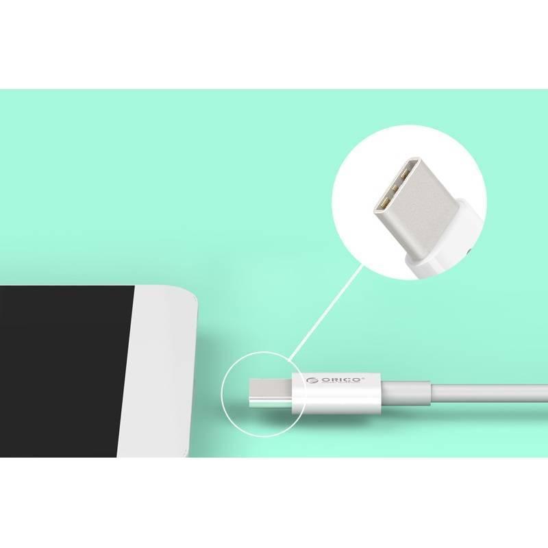 cablu usb type c tata tata 1m alb orico bcu 10 4