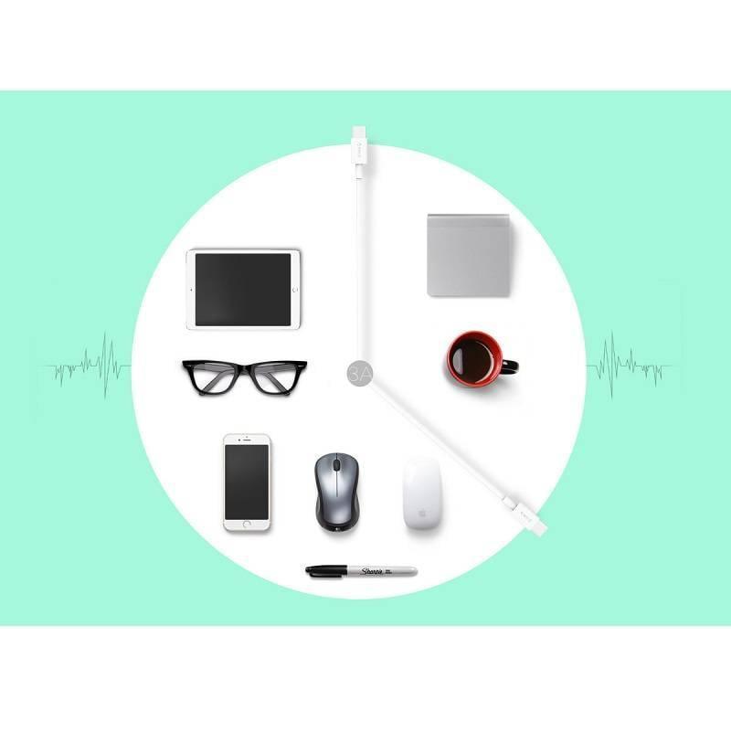 cablu usb type c tata tata 1m alb orico bcu 10 5