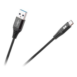 cablu usb usb type c 2m negru rebel
