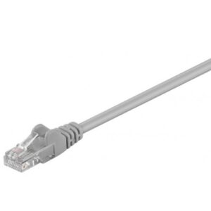 cablu utp 05m cca patchcord retea cat5e 2x rj45 gri goobay