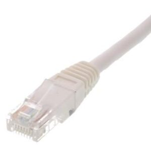 cablu utp cat6 patch cord 025m alb well