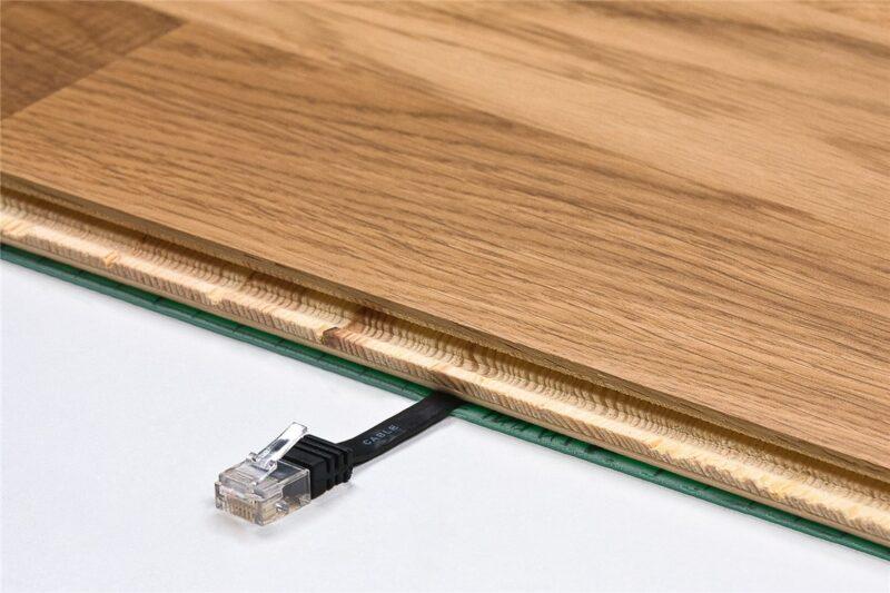 cablu utp cat6 patch cord 7m cupru negru goobay 2