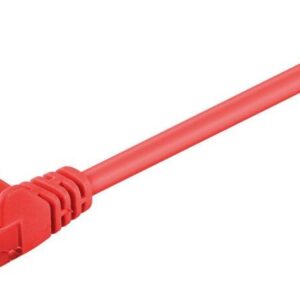 cablu utp cat6 rj45 patch cord 3m cca rosu goobay 68411