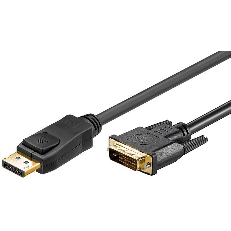 cablu v12 displayport dvi d 241 3m logilink cv0132