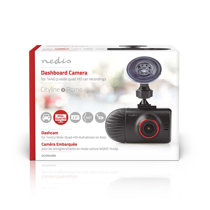camera auto dvr dubla wide quad hd 1440p 2k 2 ch 231 nedis 19