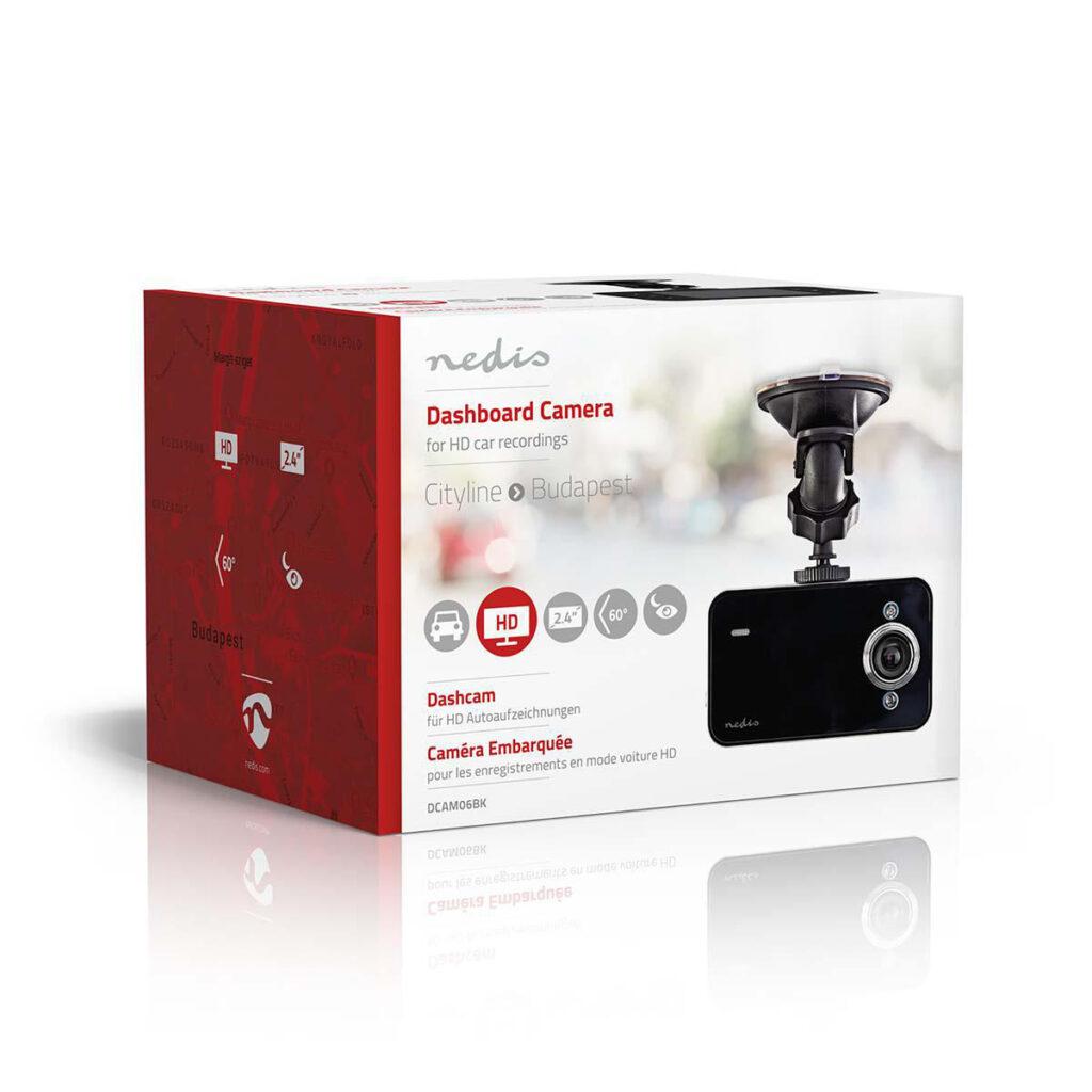 camera auto dvr hd 720p 24 unghi de vizualizare 60 nedis 9