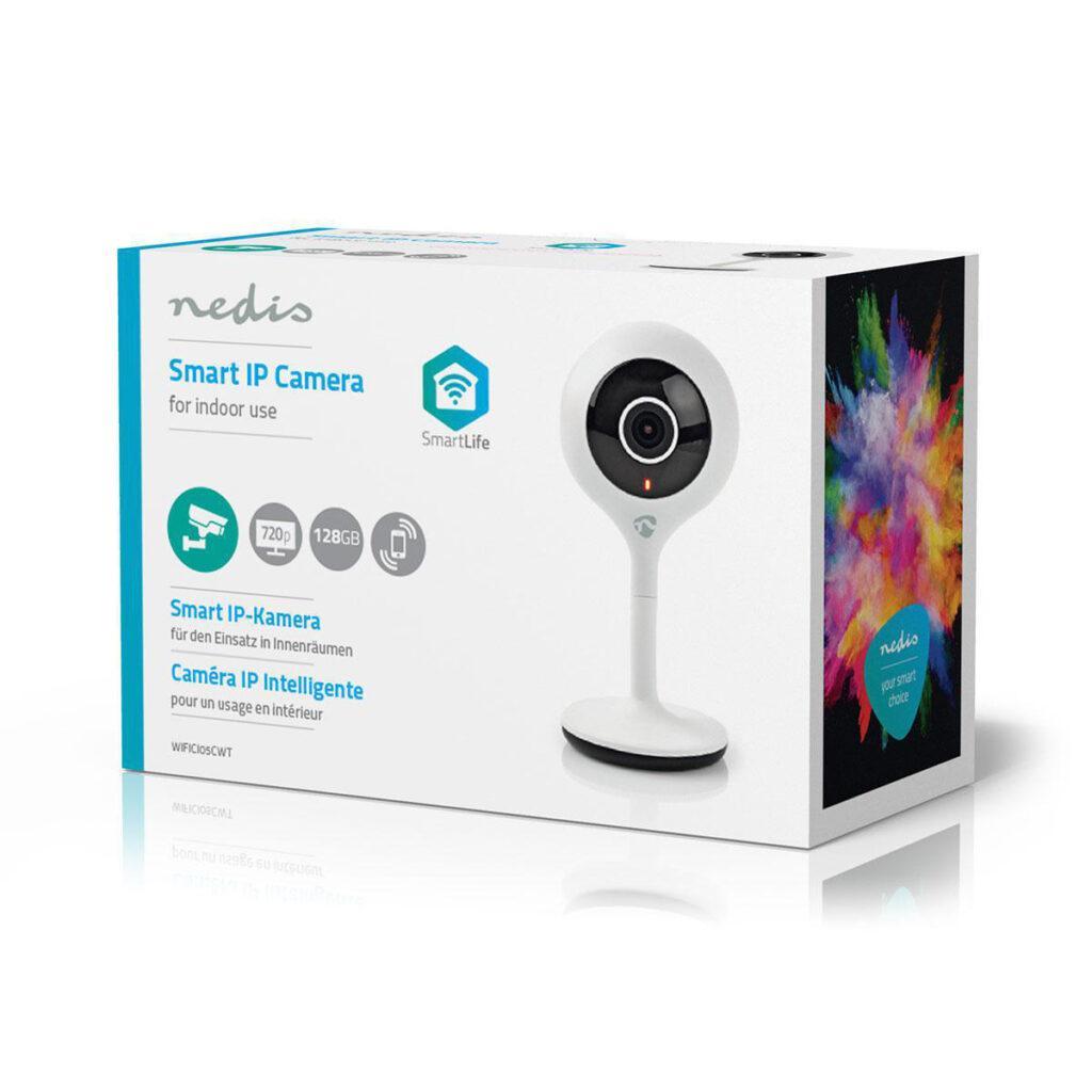 Camera Smart WiFi IP HD 720p -20C - +50C Nedis 14 camera smart wifi ip hd 720p 20c 50c nedis 14