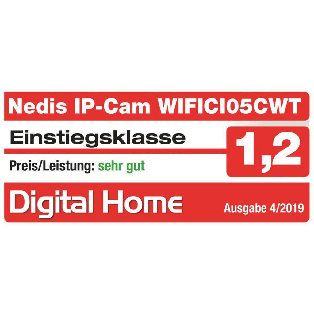 Camera Smart WiFi IP HD 720p -20C - +50C Nedis 8 camera smart wifi ip hd 720p 20c 50c nedis 8