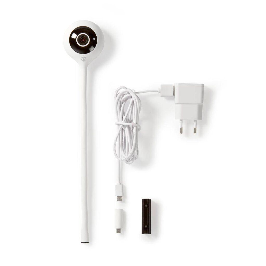 camera smart wifi ip hd 720p cu senzor de temperatura nedis 1