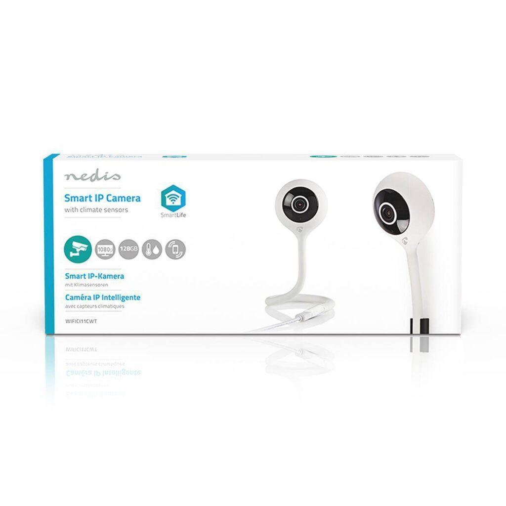 camera smart wifi ip hd 720p cu senzor de temperatura nedis 11