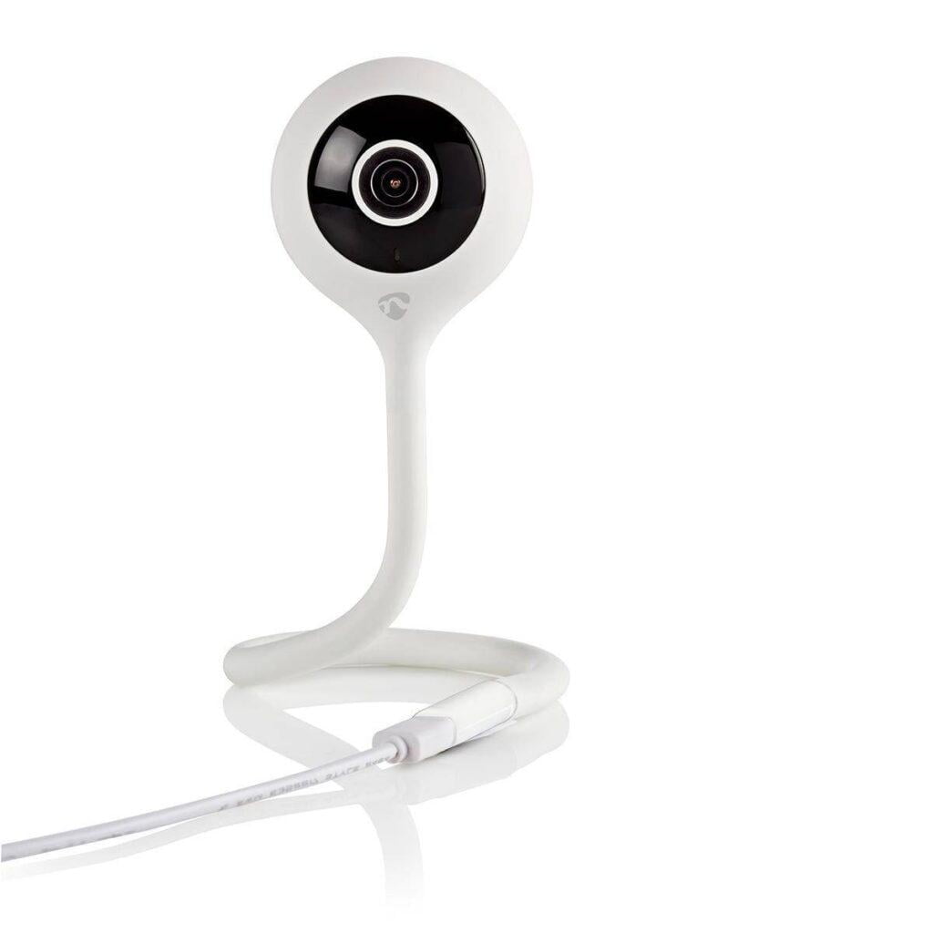 camera smart wifi ip hd 720p cu senzor de temperatura nedis 6