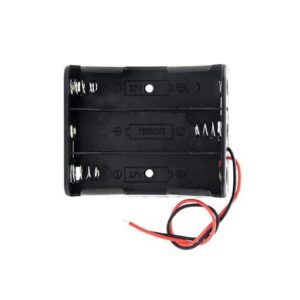 carcasa 3x 18650 cu fire terminale