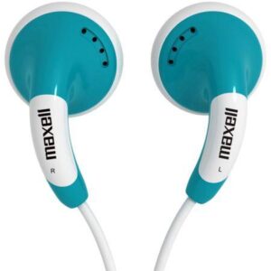 casca in ureche 35 mm albastru color budz maxell