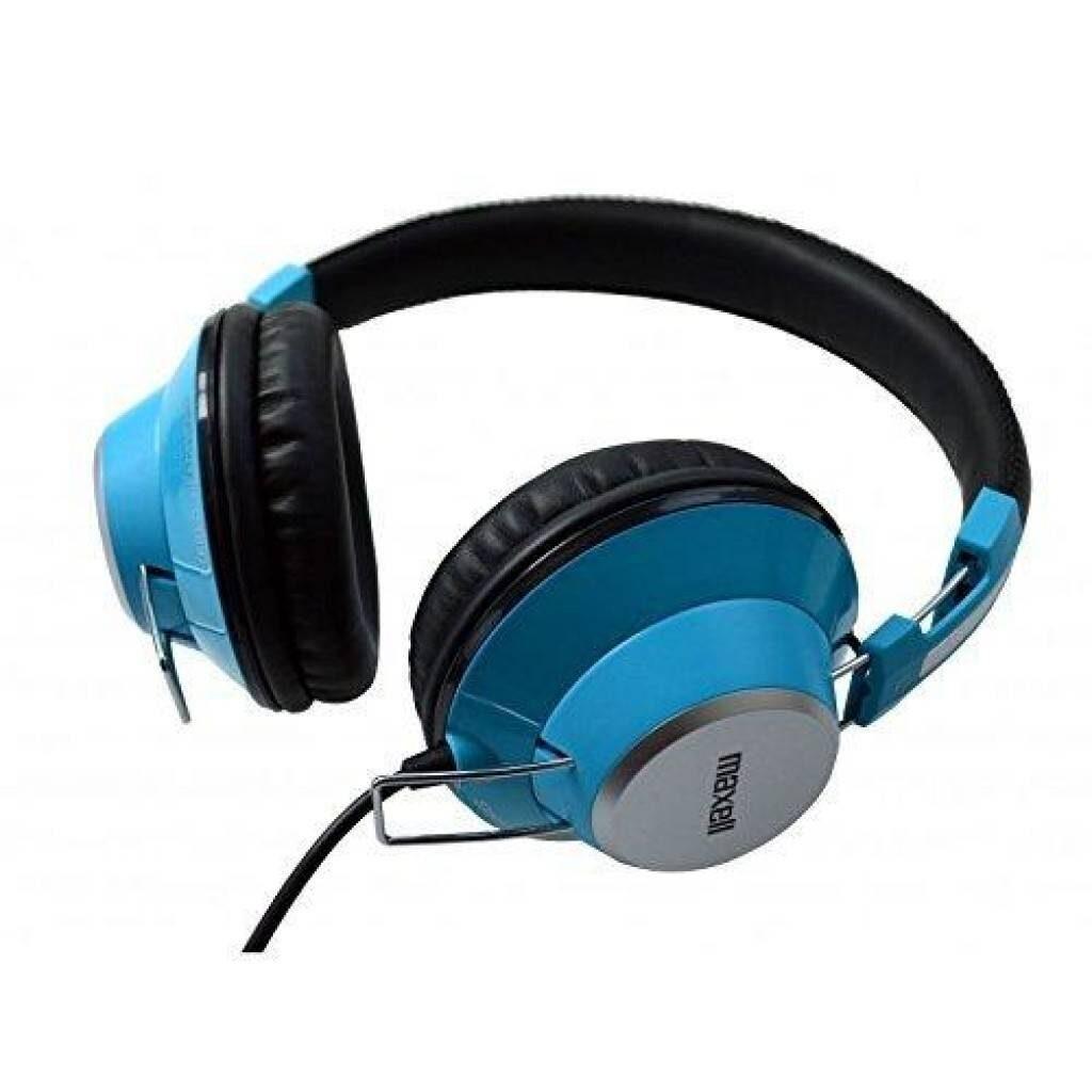 casca stereo dj retro maxell albastra 35 mm 13m 3