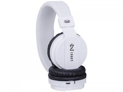 casti audio bluetooth dj 1230 bt alb trevi 1