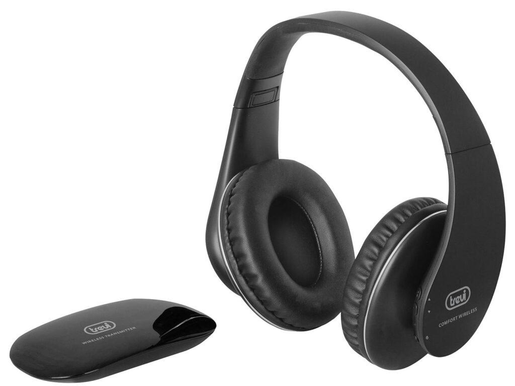 casti audio over ear wireless rf frs 1380 r negru trevi