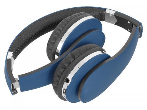 casti bluetooth cu microfon dj 1200 albastre trevi 1