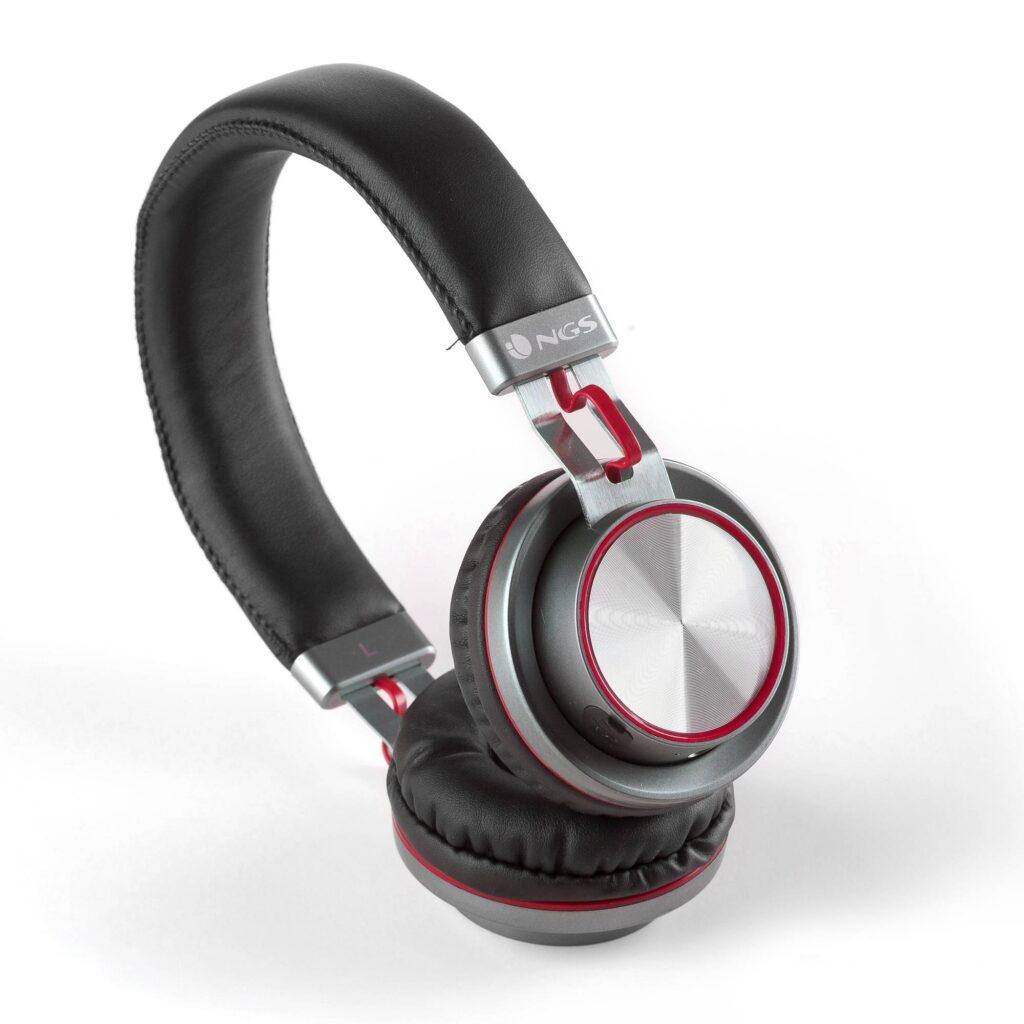 casti bluetooth patrol artica rosu stereo ngs 1