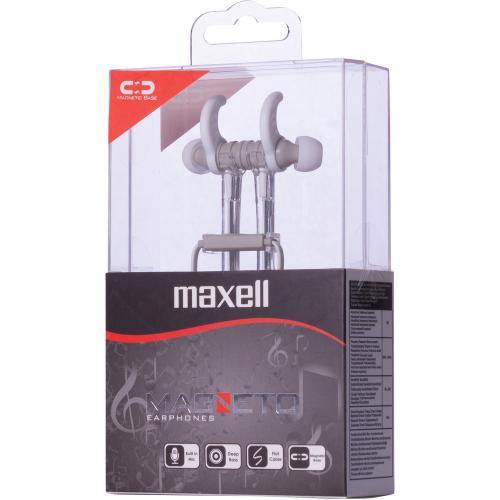 casti cu fir in ear 35 mm alb gri magneto maxell 2