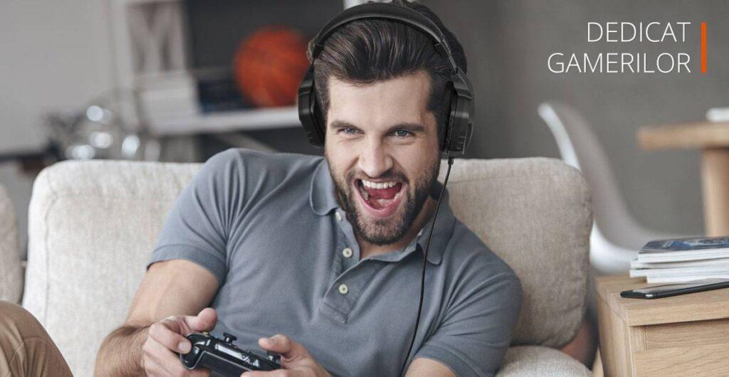 casti gaming zone krugermatz stereo cu fir 2m 4