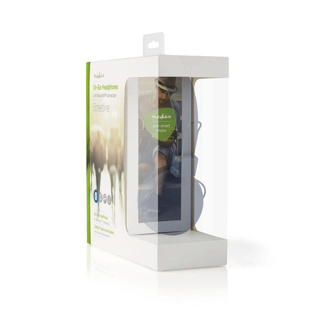 casti multimedia bluetooth rosu nedis 10