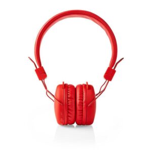 casti multimedia bluetooth rosu nedis